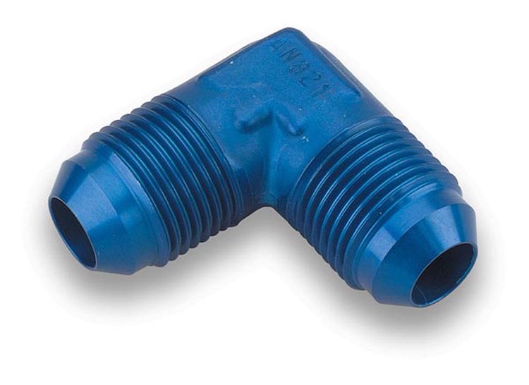 90° AN Male Union Fitting -4AN Male to -4AN Male