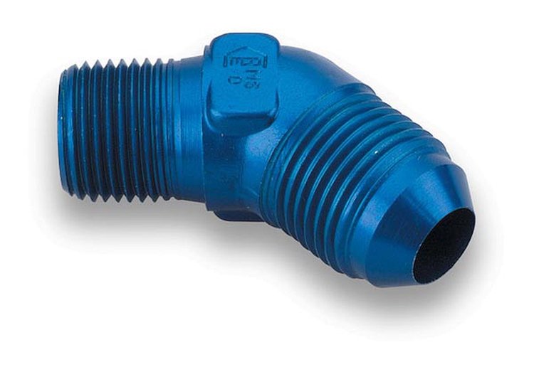 Aluminum AN to Pipe Adapter Fitting -8AN to 3/8" NPT