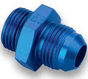 Radiused Fuel Pump & Regulator Fitting -10AN Male Flare to 3/4"-16 (-8AN O-Ring Port)