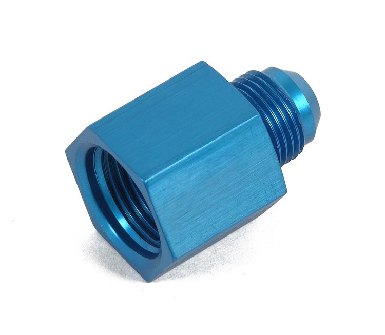 Flare to Port Reducer -4AN Female O-Ring Port to -3AN Male Flare