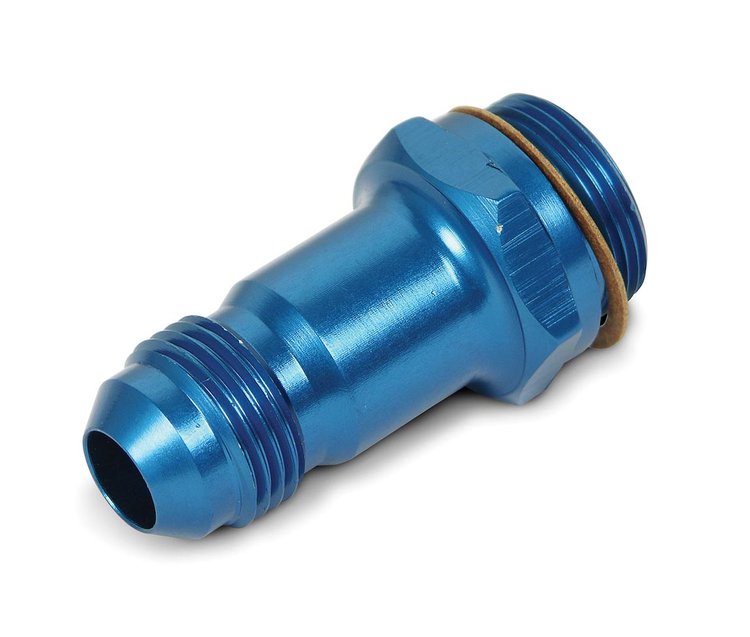 Carburetor Inlet Fitting Holley/Reman Dual Inlet (Extended)