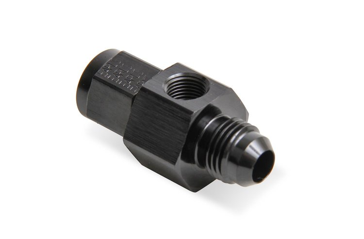Ano-Tuff Pressure Gauge Adapter Fitting -8AN Male to -8AN Female