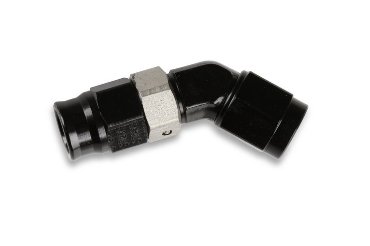 Ano-Tuff Speed-Seal Low Profile 45 Degree Hose End Fitting -3AN