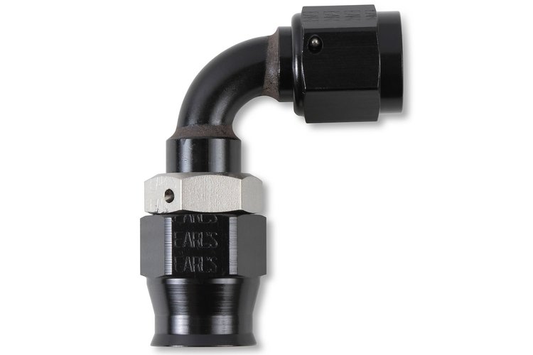 Ano-Tuff Speed-Seal 90 Degree Hose End Fitting -4AN