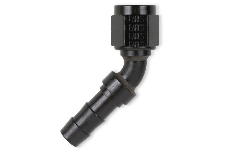 Super Stock Push-On Hose Ends 45-Degree