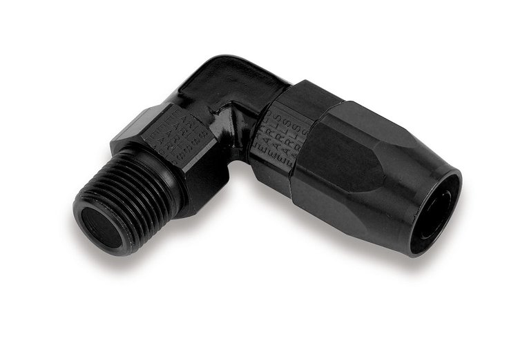 Ano-Tuff Swivel-Seal Direct Connect Hose End -8AN Hose to 3/8" NPT Male