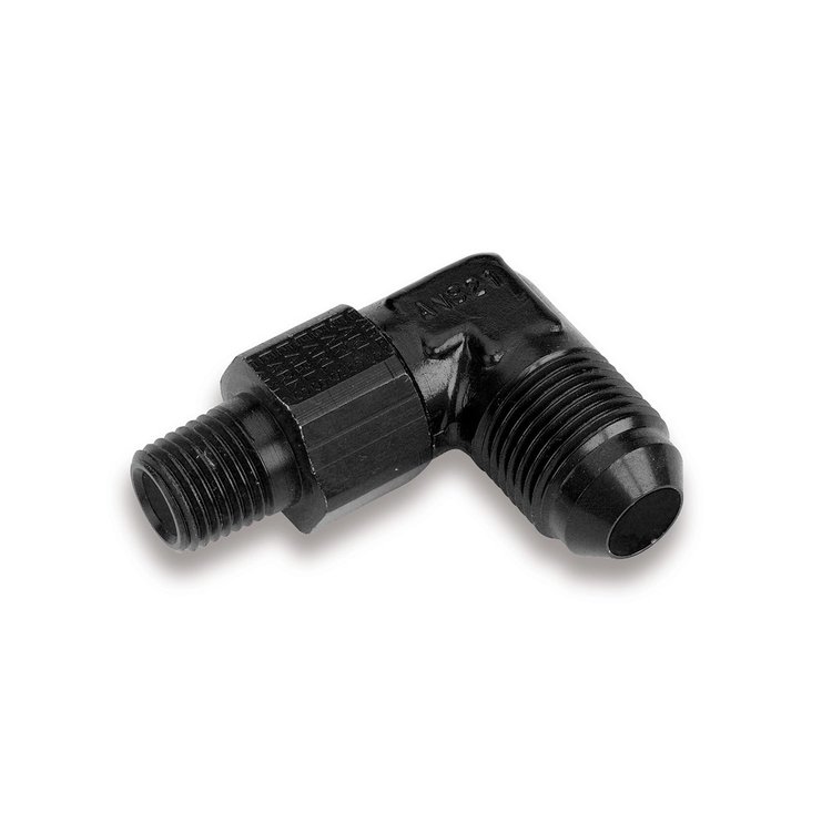 Ano-Tuff AN to Pipe Adapter Fitting -10AN Male to 3/8" NPT Male Swivel