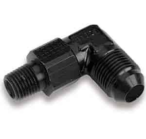 Ano-Tuff AN to Pipe Adapter Fitting -6AN Male to 1/8" NPT Male Swivel
