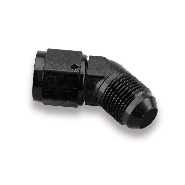 Ano-Tuff 45° AN Female to Male Coupler -3AN Female to -3AN Male