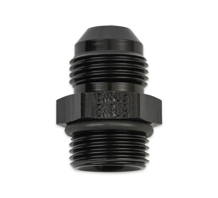Ano-Tuff Radiused Port Adapter -8AN Male Flare to 3/4"-16 (-8AN O-Ring Port)