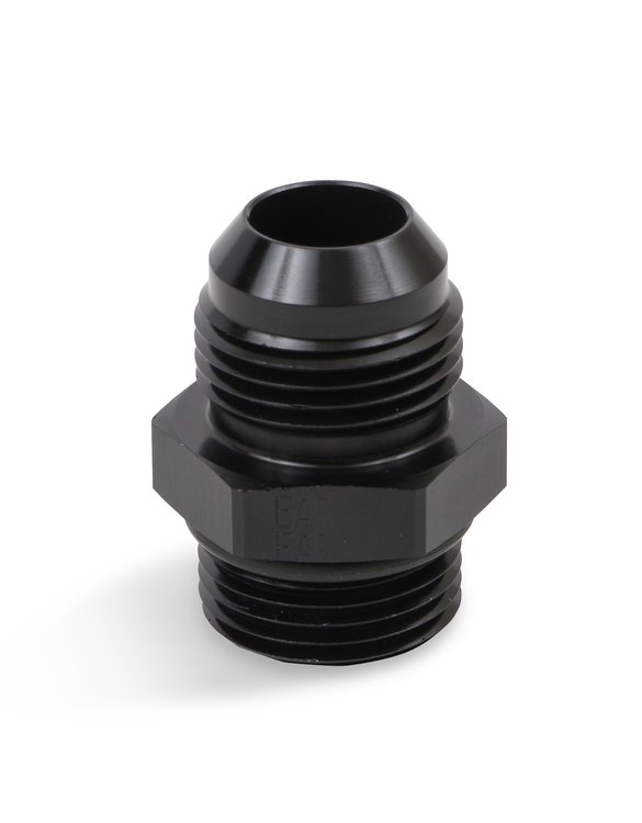 Ano-Tuff Radiused Port Adapter -12AN Male Flare to 1-1/16" x 12 (-12AN O-Ring Port)