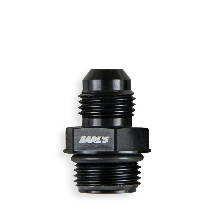 British Standard Pipe Parallel to AN Adapter Fitting [3/8 in. BSPP to -6 AN Male]