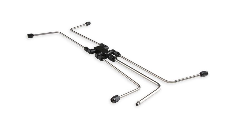 GM LS Steam Tube Kit w/Stainless Steel Hard Line Tubing