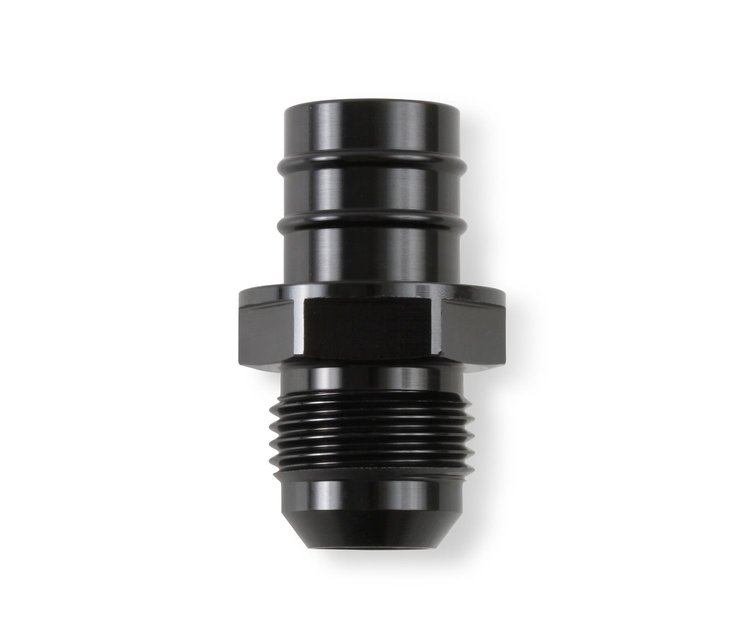 PCV Adapter Fitting [-10 AN Male] Black