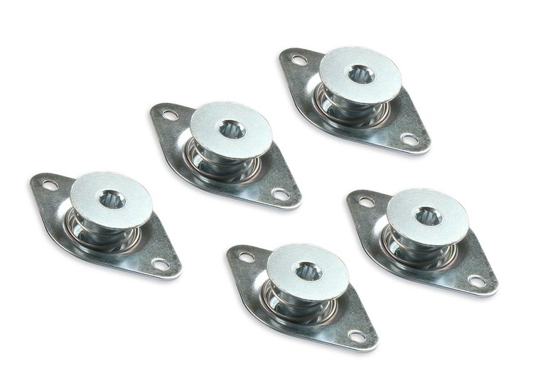 Self-Eject Quarter-Turn Fasteners