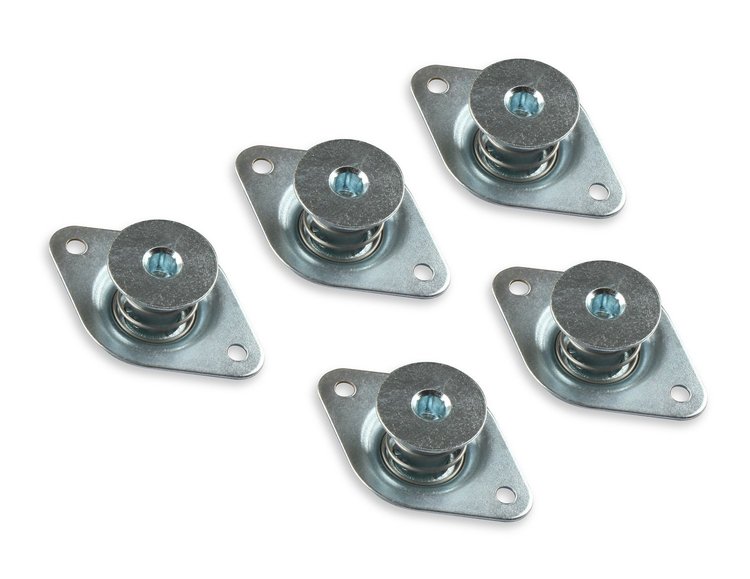 Self-Eject Quarter-Turn Fasteners