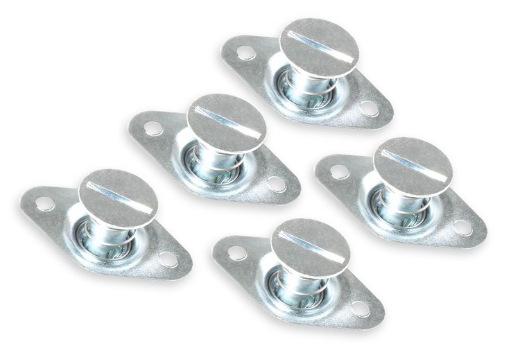 Self-Eject Quarter-Turn Fasteners