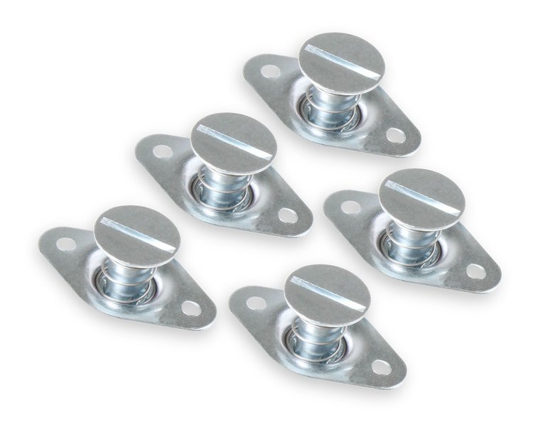 Self-Eject Quarter-Turn Fasteners