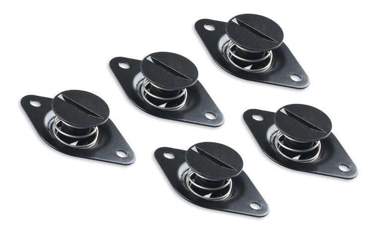 Self-Eject Quarter-Turn Fasteners