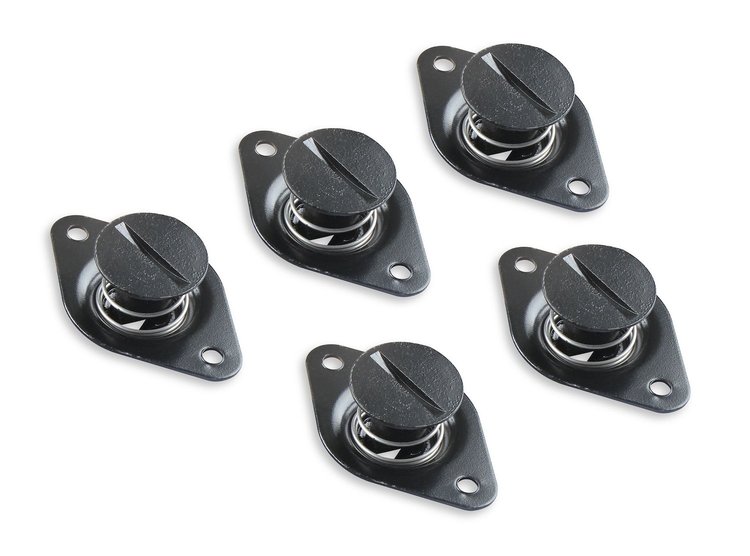 Self-Eject Quarter-Turn Fasteners