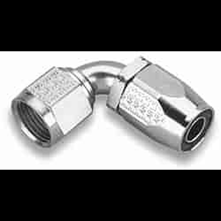 -8 90 Degree Auto-Fit Unanodized