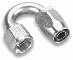 -8 180 Degree Auto-Fit Unanodized