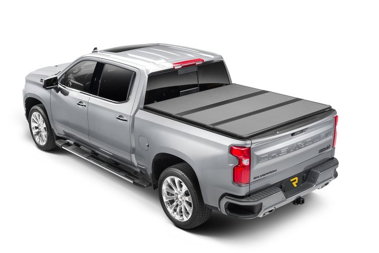 88450 Solid Fold ALX Tonneau Cover for 14-18 (19 Legacy/Limited) Silv/Sierra 1500/15-19 HD 6 ft.6 in.