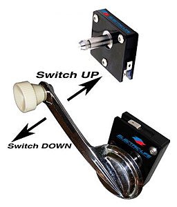 Power Crank Switch 1950-Up GM Short Spline 1 5/16" From End To Base