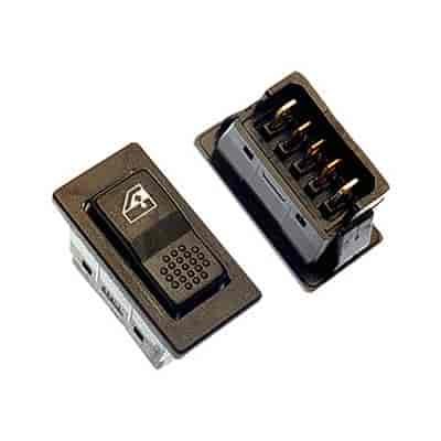Universal Black Rocker Switch 5-Pin