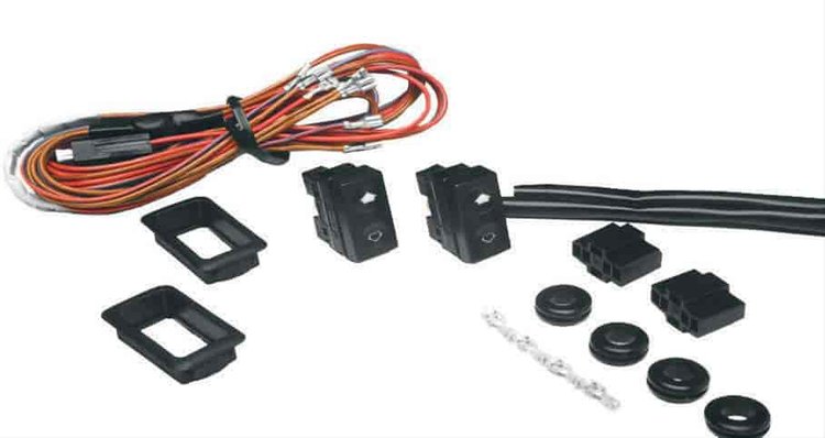 Illuminumated Switch Kit 2-Window 2-Switch