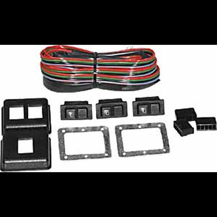 Illuminumated Switch Kit 2-Window 3-Switch