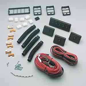 Illuminumated Switch Kit 4-Window 7-Switch