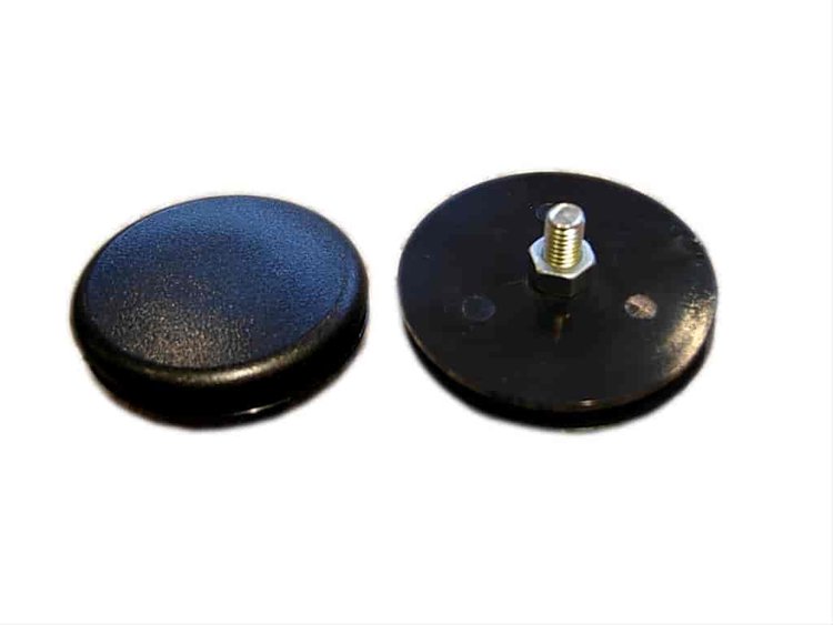 Single Crank Hole Cover Black