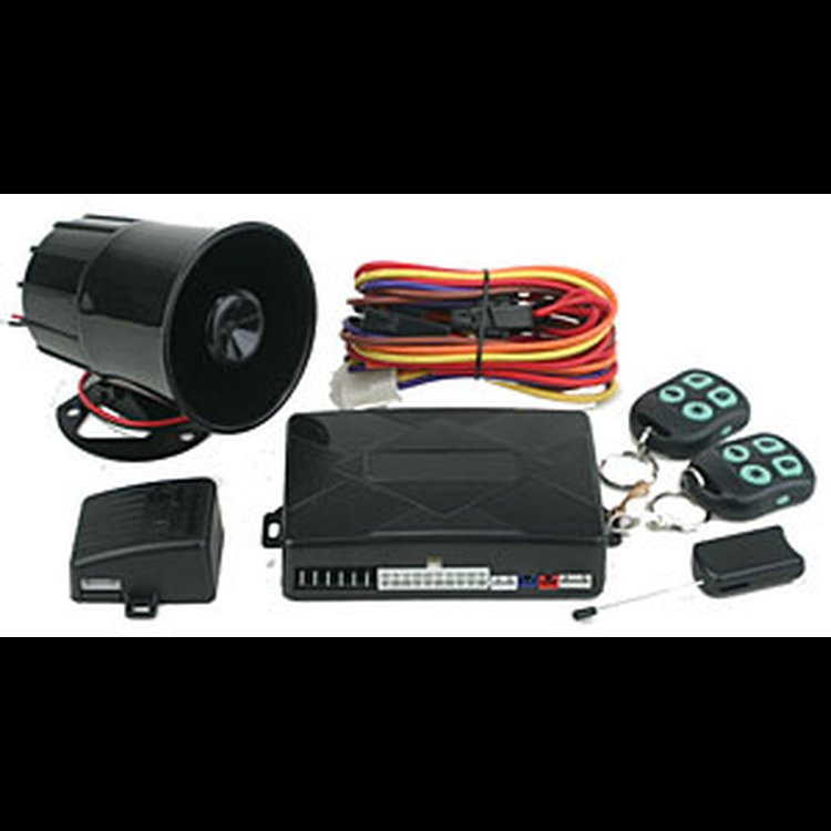 Remote Starter/Alarm/Keyless Entry Kit Two 4-Button Transmitters