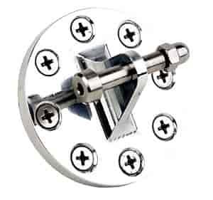 Round Polished Billet Bracket 2-1/4"