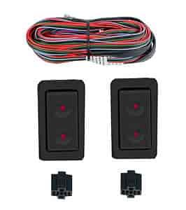 Illuminated Switch Kit 2-Window 2-Switch