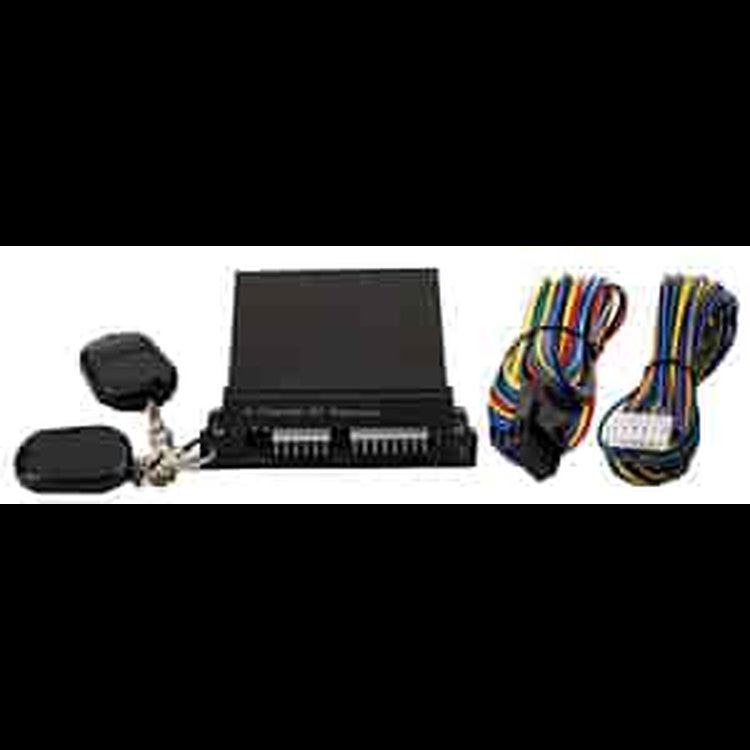 Keyless Entry/Power Door Lock Kit 4-Channel Power Driver W/Internal Relays