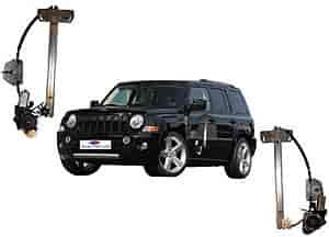 Front Door Power Window Kit 2007-2012 Jeep Patriot 4-Dr