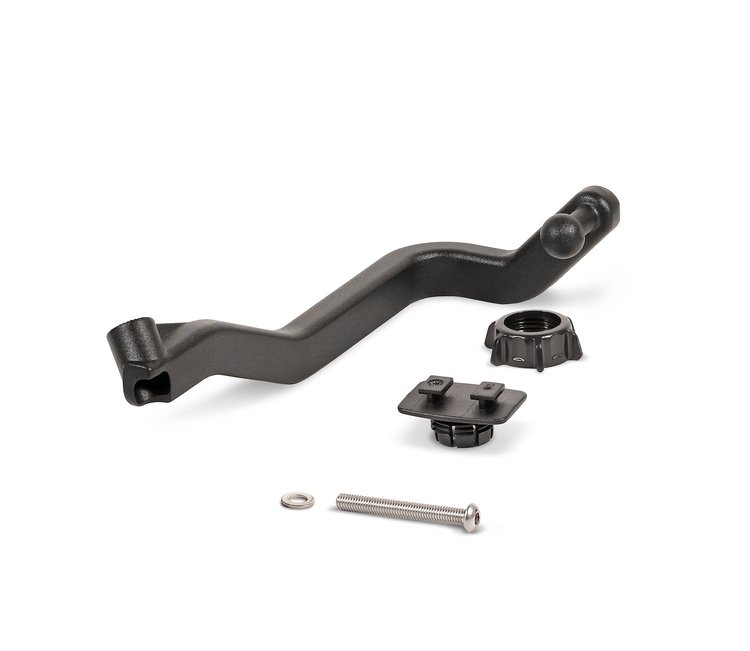 CTS3 A-Pillar Display Mount fits 2011-2016 Ford F-250 Super Duty, F-350 Super Duty Trucks [Matte Black Coated Finish]