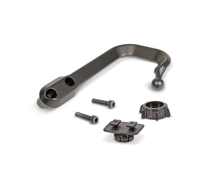 18604 A-Pillar Display Mount for 2004.5-2007 Ford Super-Duty/Excursion 6.0L w/Grab Handle