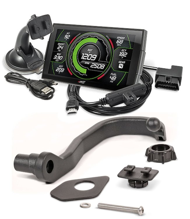 28601 A-Pillar Display Mount & Insight CTS3 Digital Gauge Monitor Kit for Select GM 1500, 2500HD, 3500 HD Trucks