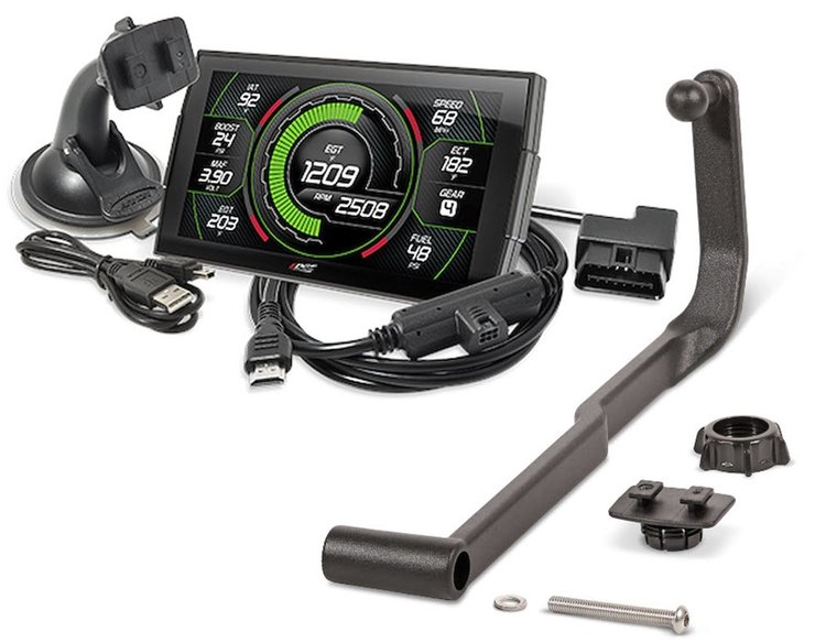 38600 A-Pillar Display Mount & Insight CTS3 Digital Gauge Monitor Kit for 2006-2009 Dodge Ram 1500, 2500, 3500 Pickup Trucks