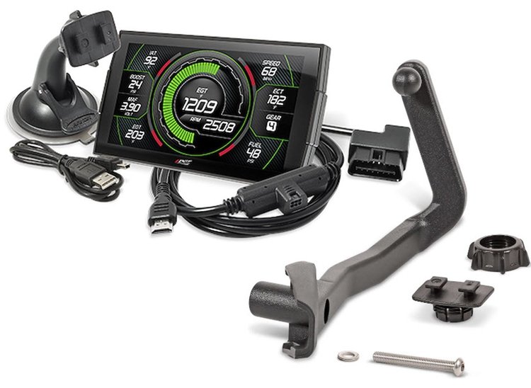 38603 A-Pillar Display Mount & Insight CTS3 Digital Gauge Monitor Kit for Select Dodge Ram 2500 HD, 3500 HD Pickup Trucks