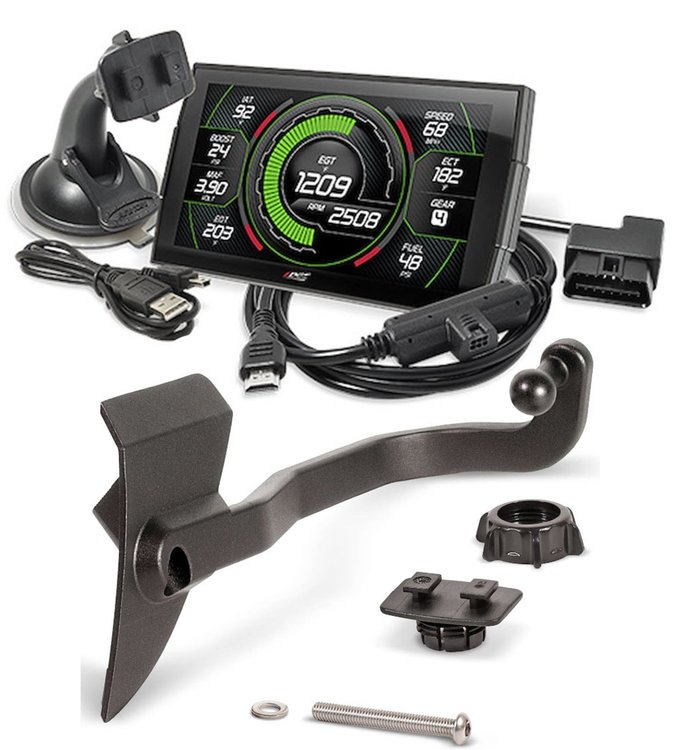 38604 A-Pillar Display Mount & Insight CTS3 Digital Gauge Monitor Kit for Select Late-Model Ram 1500 Pickup Trucks