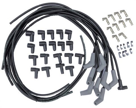 Racing Spark Plug Wire Set 8.500 mm - Universal - 135-Degree Plug Boots