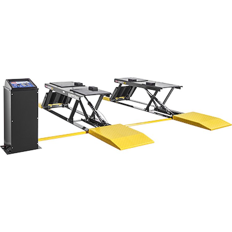 P9000LT Low-Rise Lift, Open-Center Pit-Style, 9,000-lb. Capacity