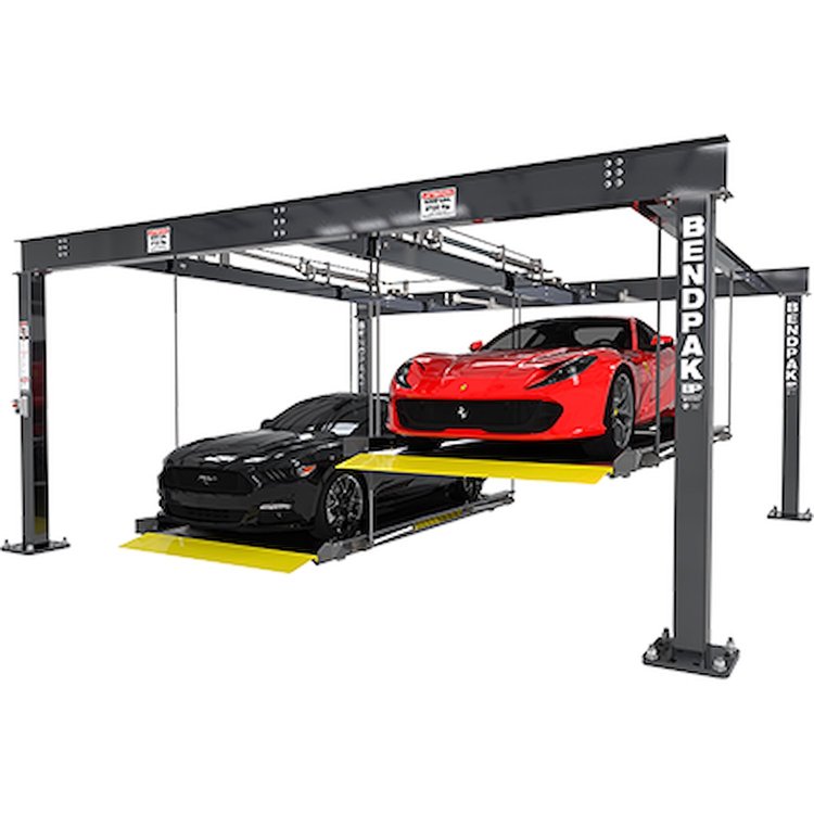 PL-6KDTX Extra-Wide Dual Platform Parking Lift, 6,000-lb. Capacity