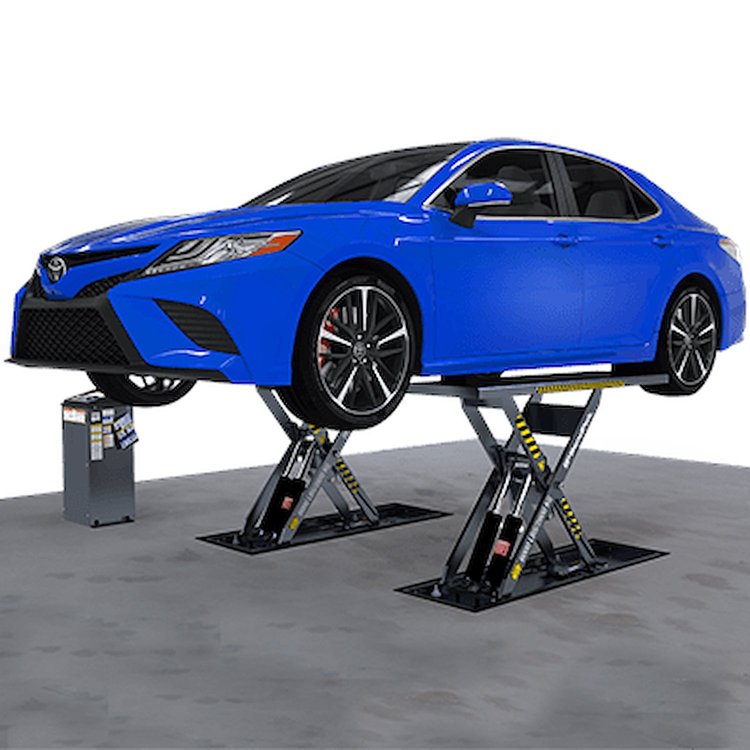 MDS-6LPF Mid-Rise Scissor Lift, Open Center, Flush Mount, 6,000-lb. Capacity