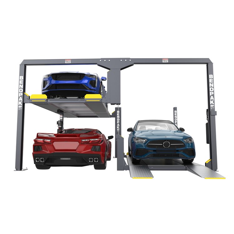 Narrow Tandem Parking Lift [PL-12000KDS, 12,000 lb. Capacity, Standard Rise, Short Platforms]