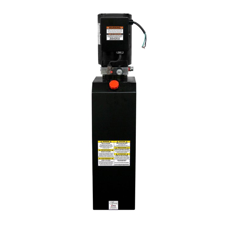 Hydraulic Lift Power Unit [E3.7K3H2, 2.5 HP, 8.5 Gallon Reservoir, 208-230V, 1-Phase]